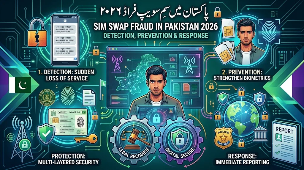 SIM Swap Fraud in Pakistan 2026 — Detection, Prevention & Response